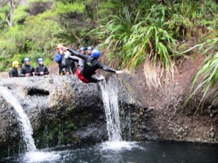 Blue canyon canyoning tour adventure 26