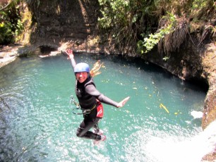 Blue canyon canyoning tour adventure 17