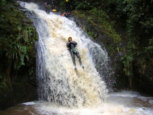 Blue canyon canyoning tour waterfall adventure 2