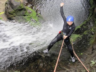 Blue canyon canyoning tour adventure 4